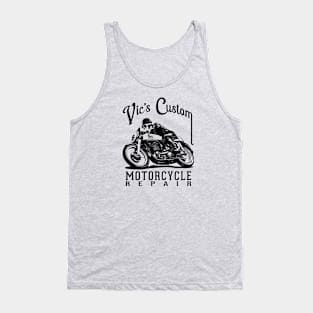 Vic's Custom Motorcycle Repair T-Shirt Tank Top